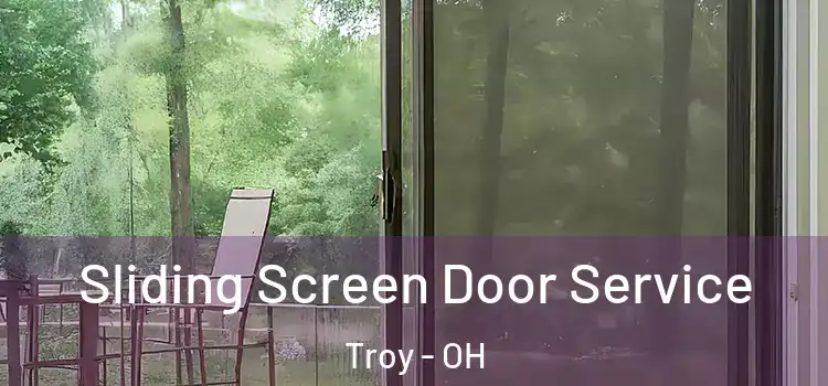 Sliding Screen Door Service Troy - OH